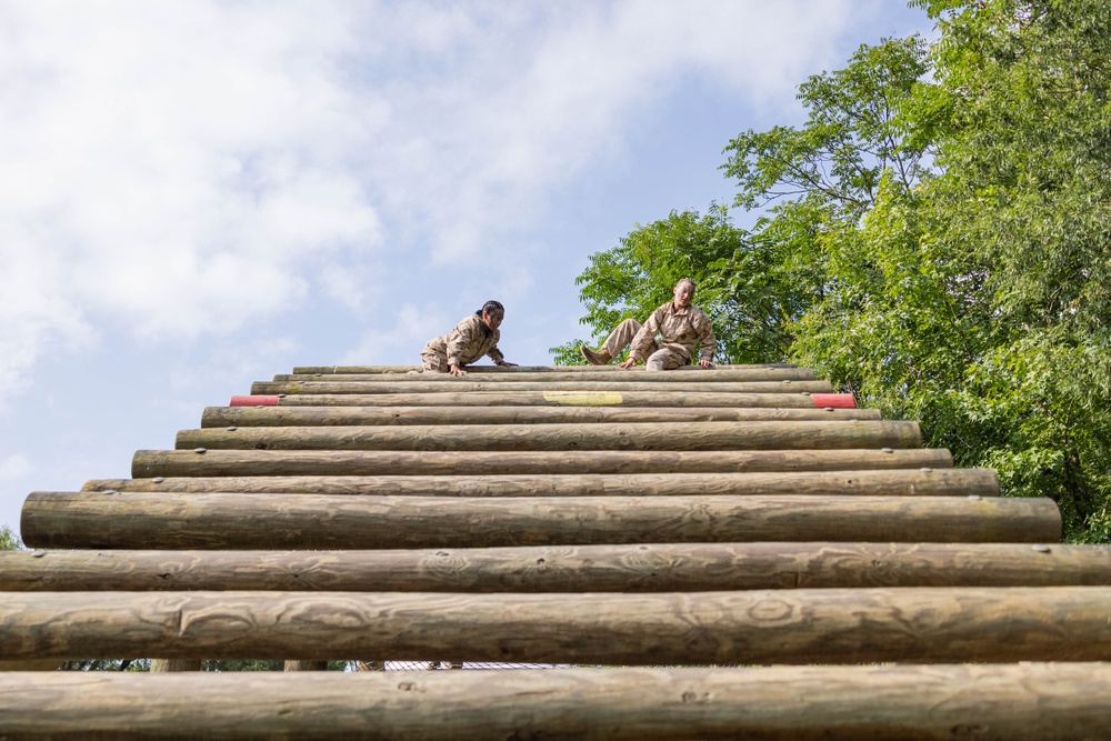 Candidates at Officer Candidate School Participate in The Forge