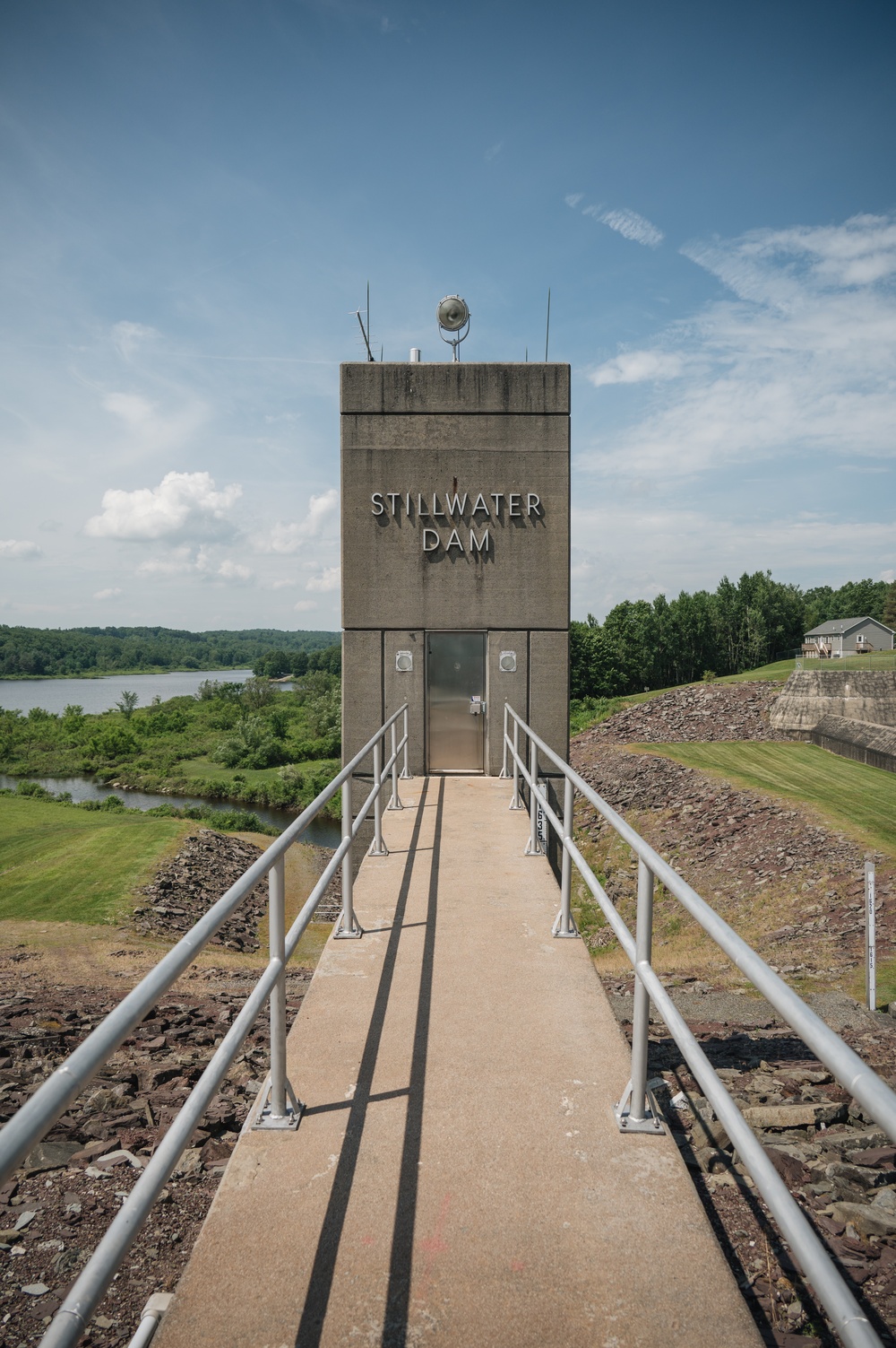 Baltimore District leadership visits Stillwater Dam project