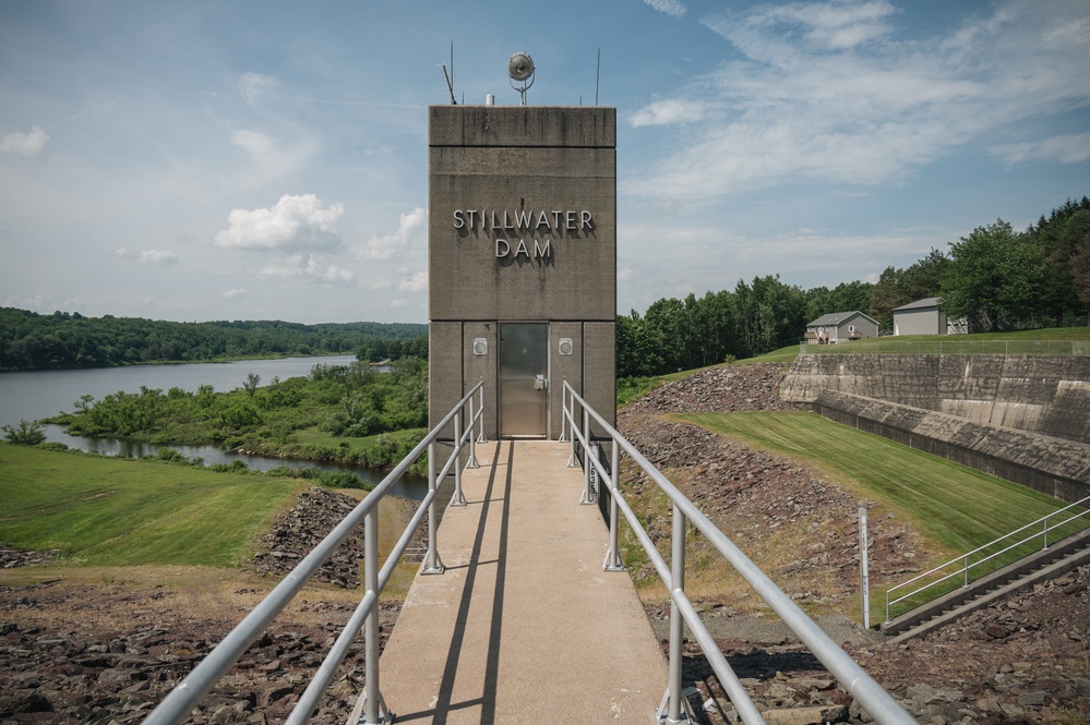 Baltimore District leadership visits Stillwater Dam project