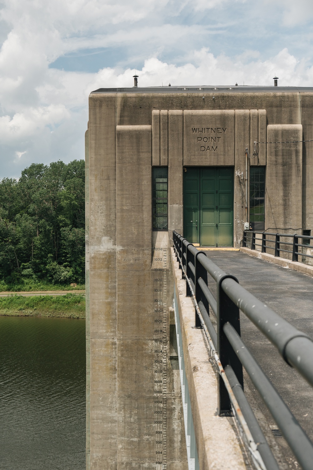 Baltimore District leadership visits Whitney Point Dam project