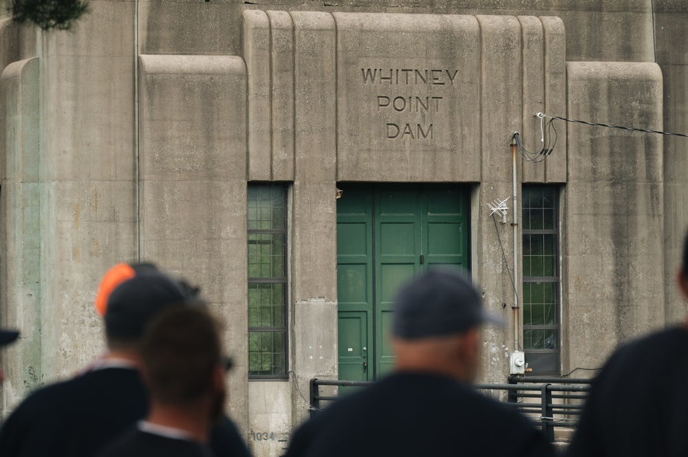 Baltimore District leadership visits Whitney Point Dam project