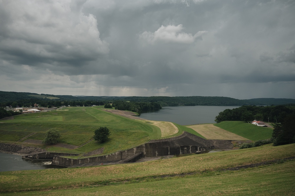 Baltimore District leadership visits Whitney Point Dam project