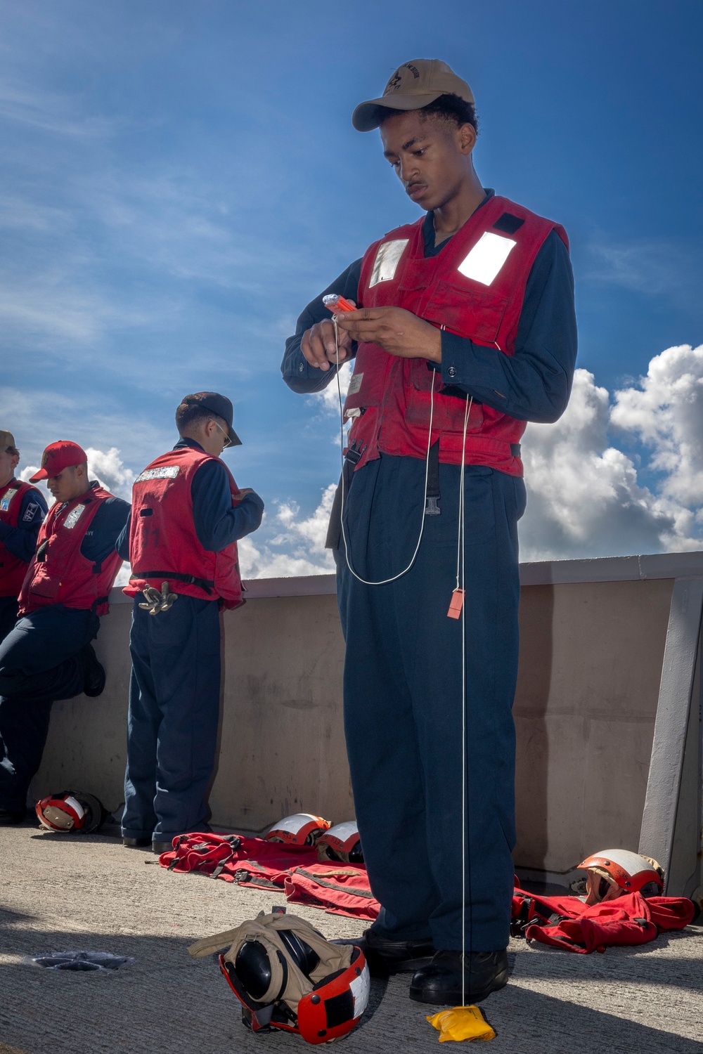 Daily Operations Aboard USS George H.W. Bush (CVN 77)