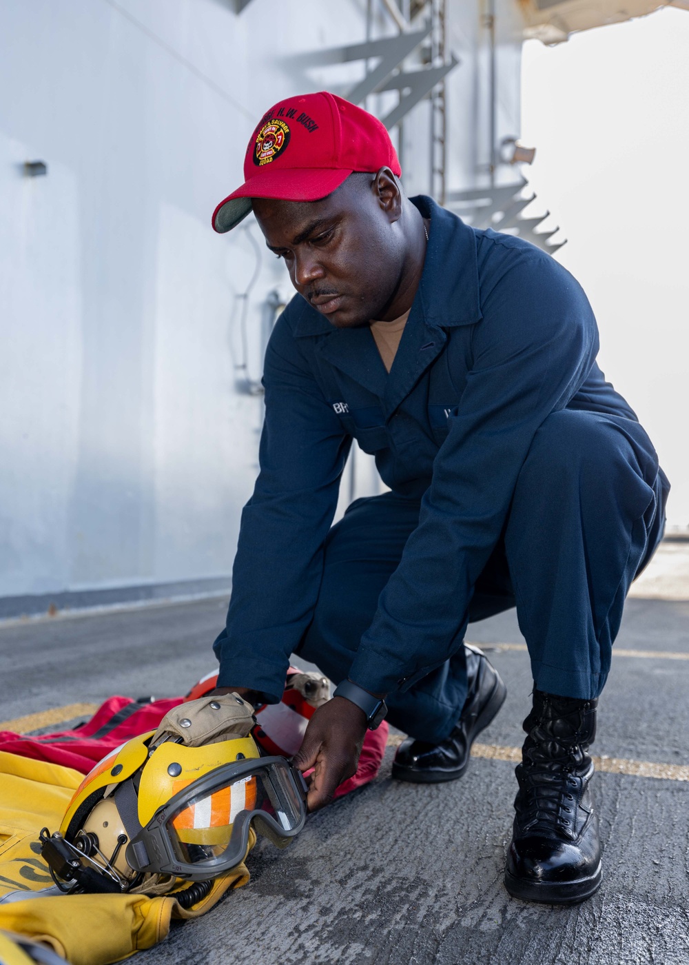 Daily Operations Aboard USS George H.W. Bush (CVN 77)