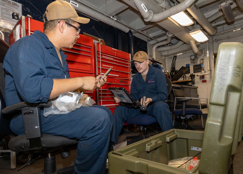 Daily Operations Aboard USS George H.W. Bush (CVN 77)