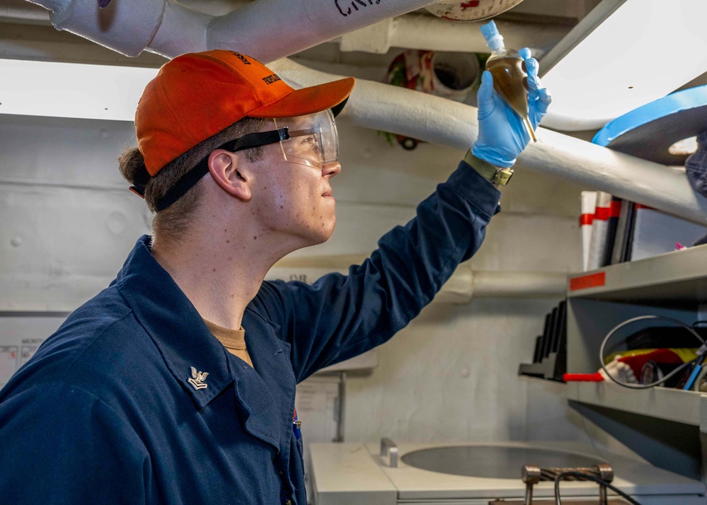 Daily Operations Aboard USS George H.W. Bush (CVN 77)
