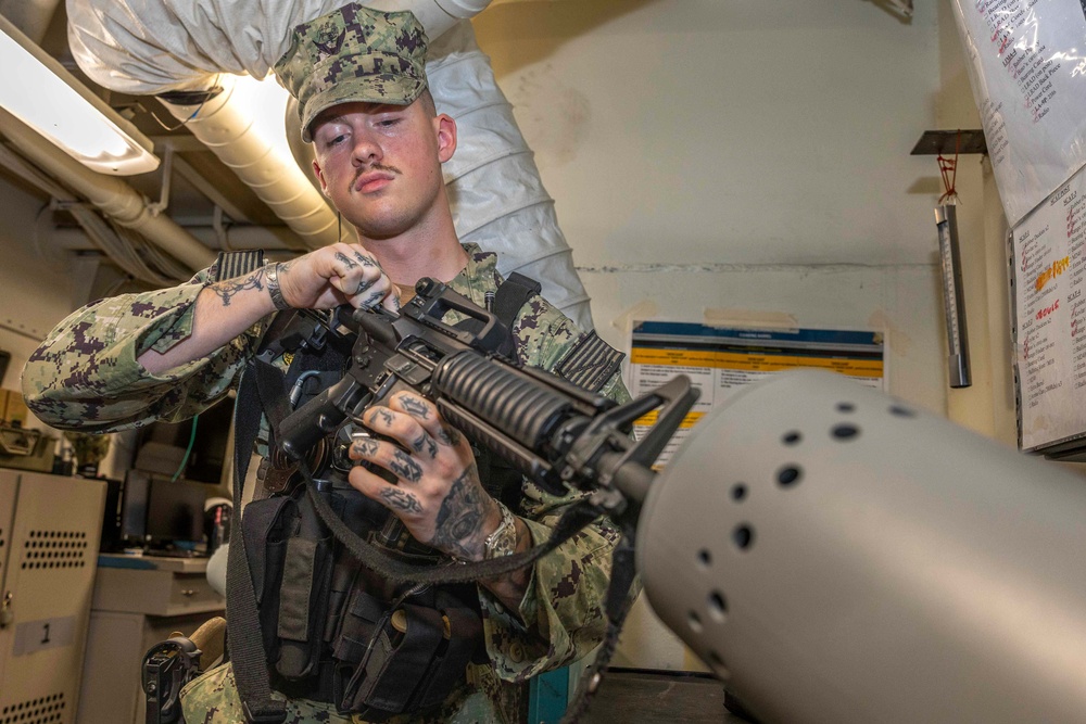 Daily Operations Aboard USS George H.W. Bush (CVN 77)