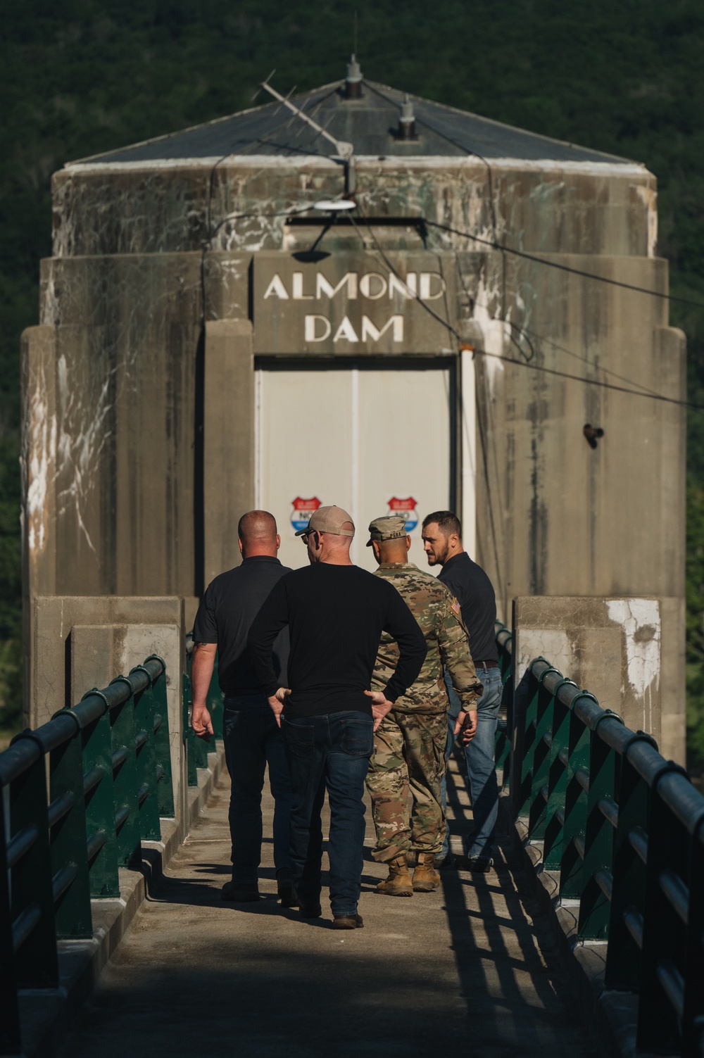 Baltimore District leadership visits Almond Dam project