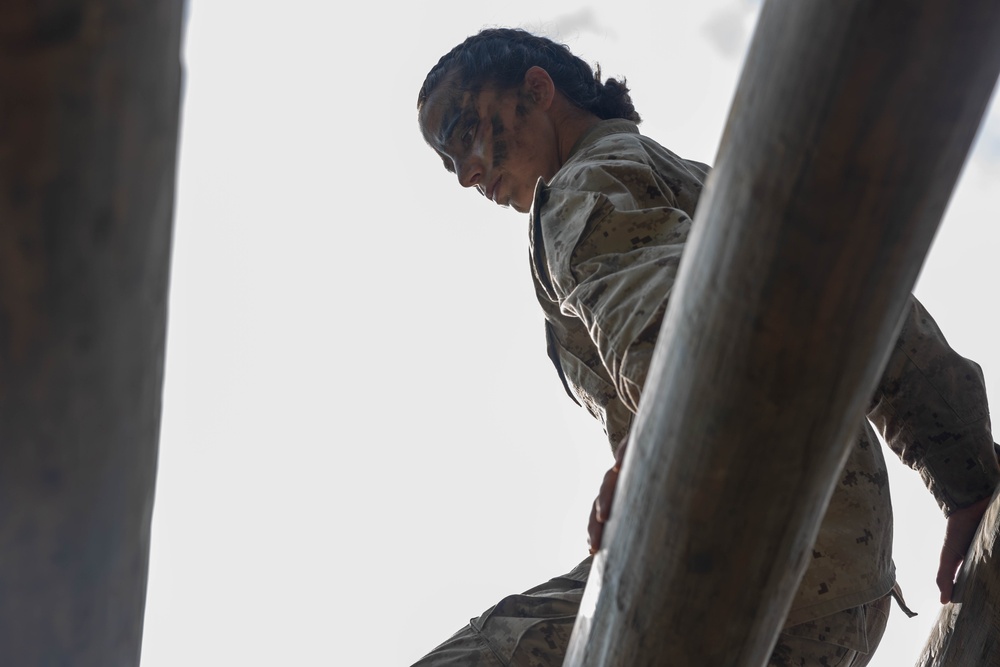 Candidates at Officer Candidate School Participate in The Forge