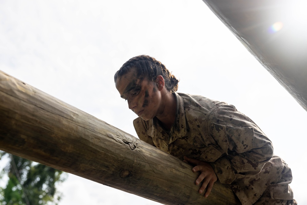 Candidates at Officer Candidate School Participate in The Forge