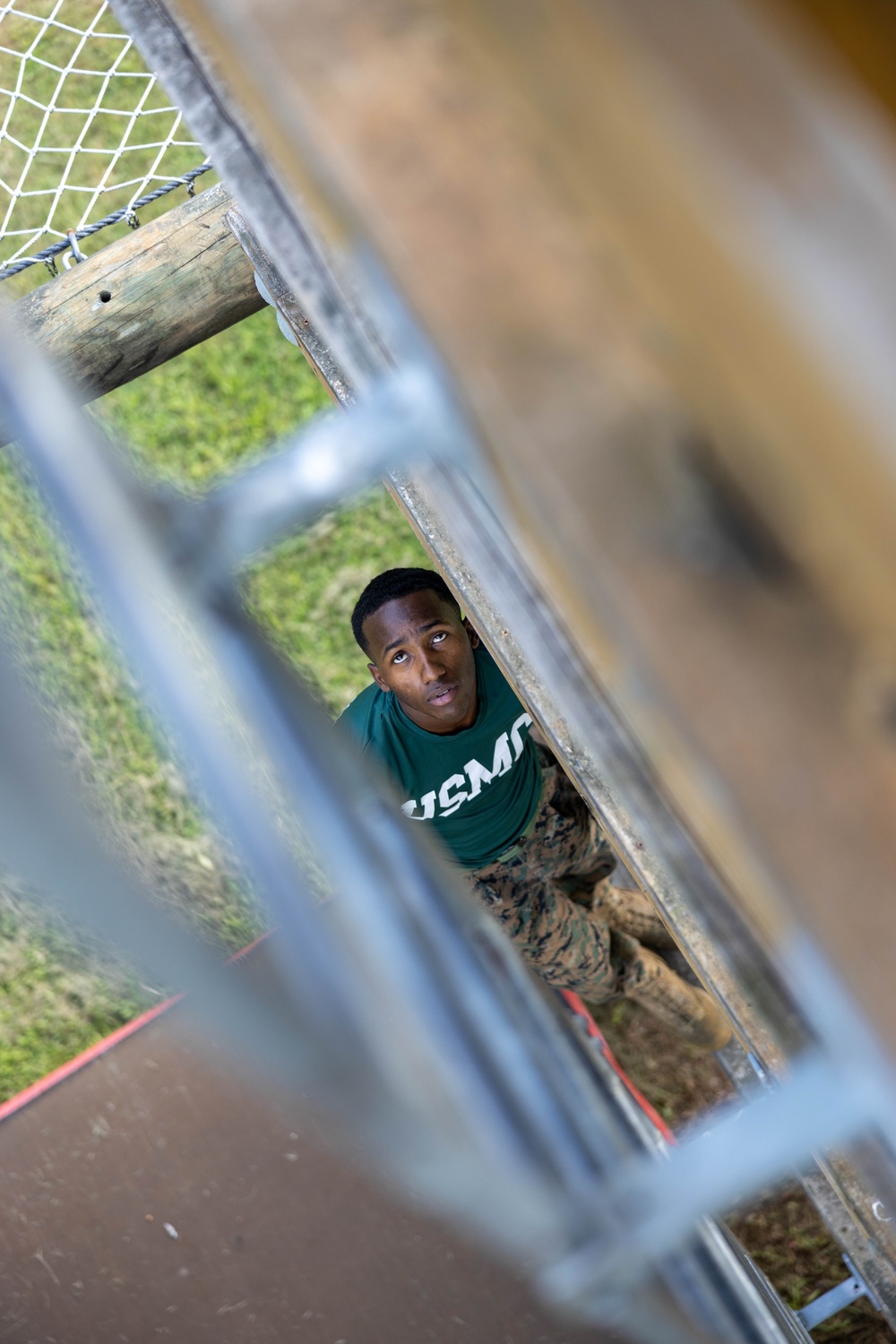 Candidates at Officer Candidate School Participate in The Forge