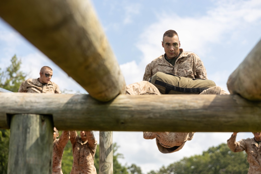 Candidates at Officer Candidate School Participate in The Forge