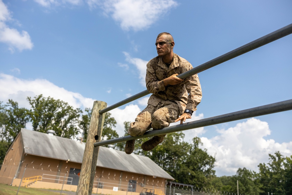 Candidates at Officer Candidate School Participate in The Forge