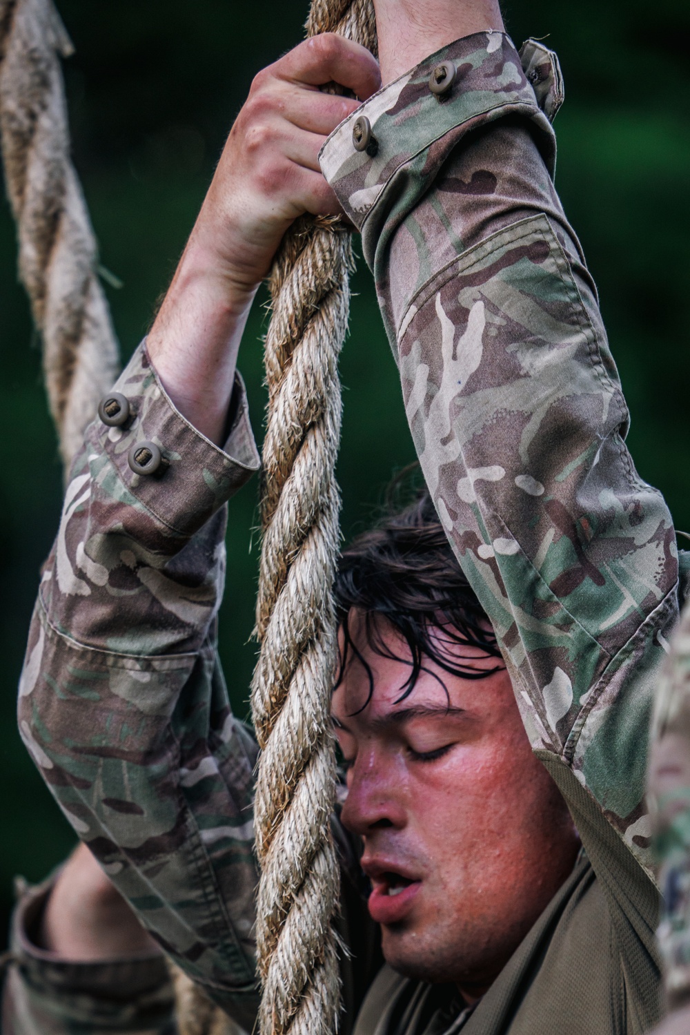Virginia Tempest: British Royal Marines conduct o-course