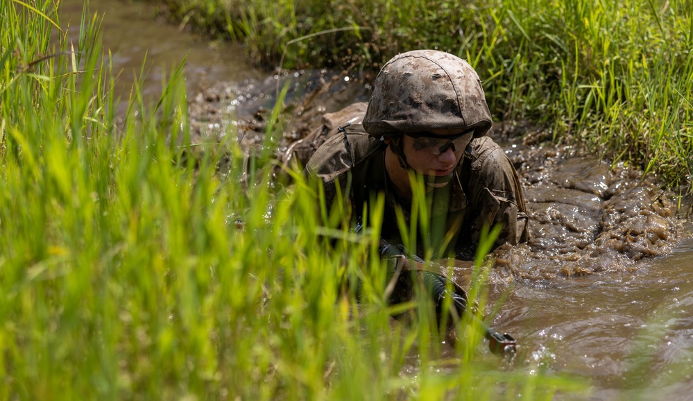 Candidates at Officer Candidate School Participate in The Forge