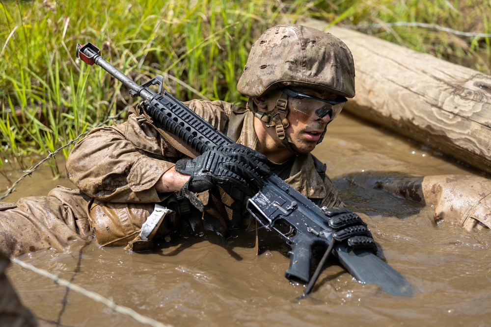 Candidates at Officer Candidate School Participate in The Forge