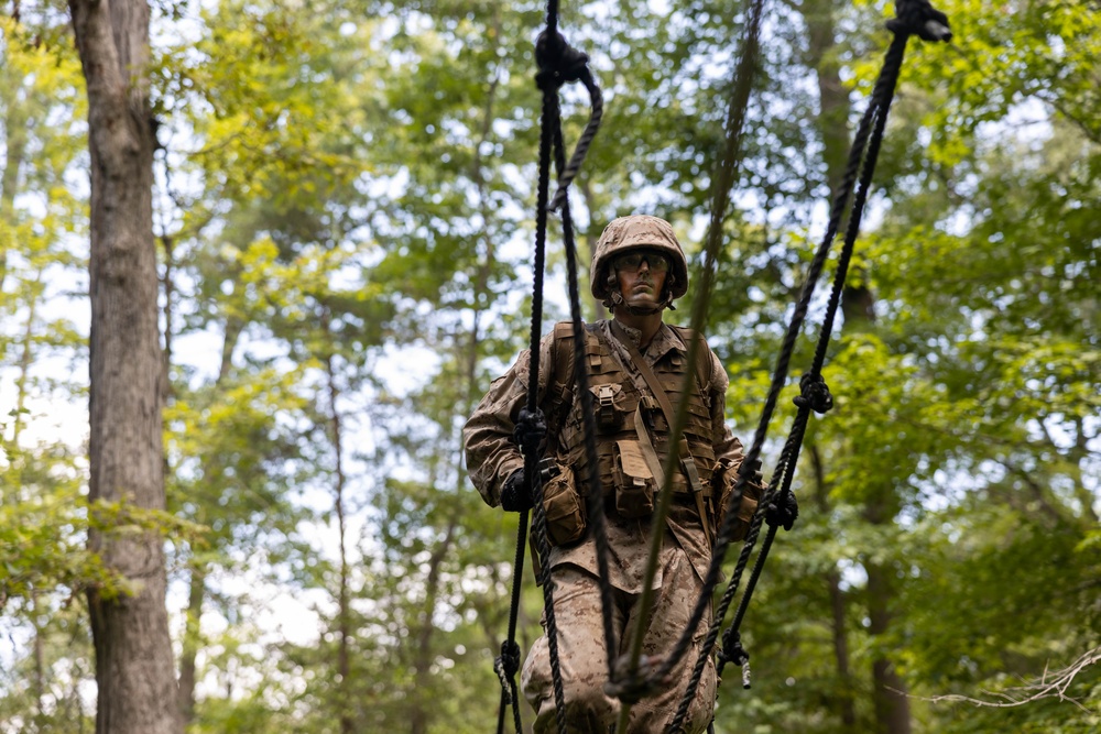 Candidates at Officer Candidate School Participate in The Forge