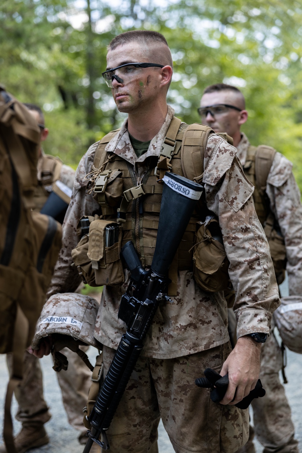 Candidates at Officer Candidate School Participate in The Forge