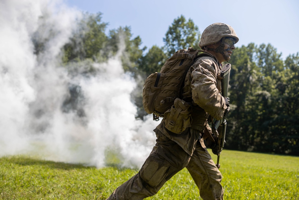 Candidates at Officer Candidate School Participate in The Forge