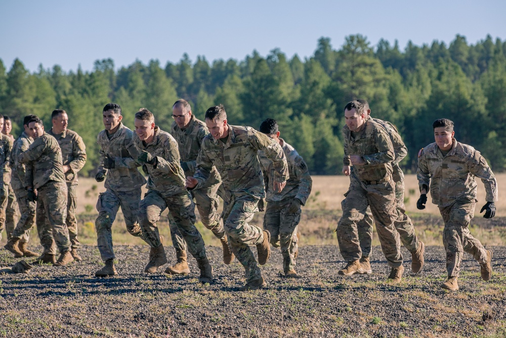 1-158th Infantry Regiment Light Leaders Obstacle Course