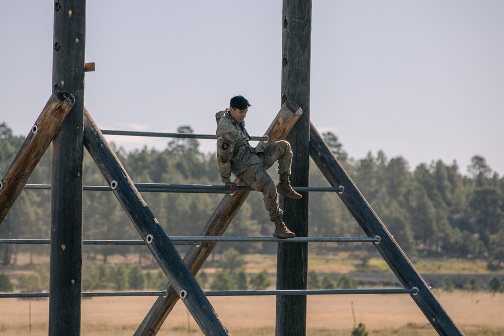 1-158th Infantry Regiment Light Leaders Obstacle Course