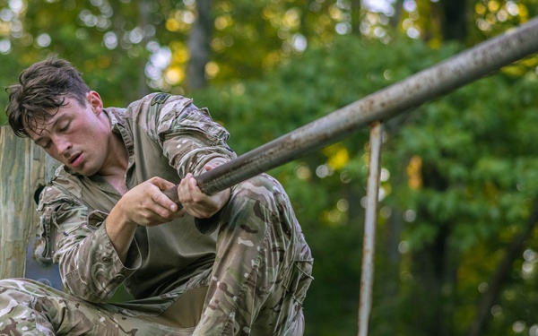 Virginia Tempest: British Royal Marines conduct o-course