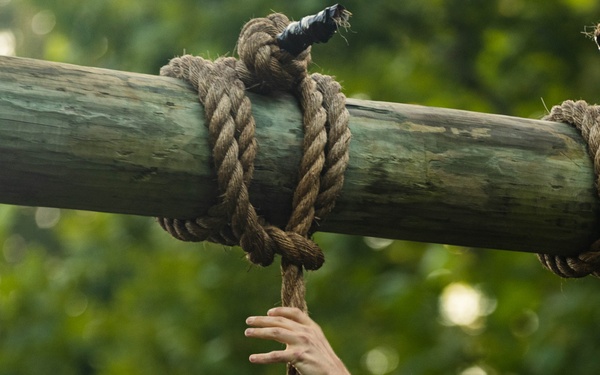 Virginia Tempest: British Royal Marines conduct o-course