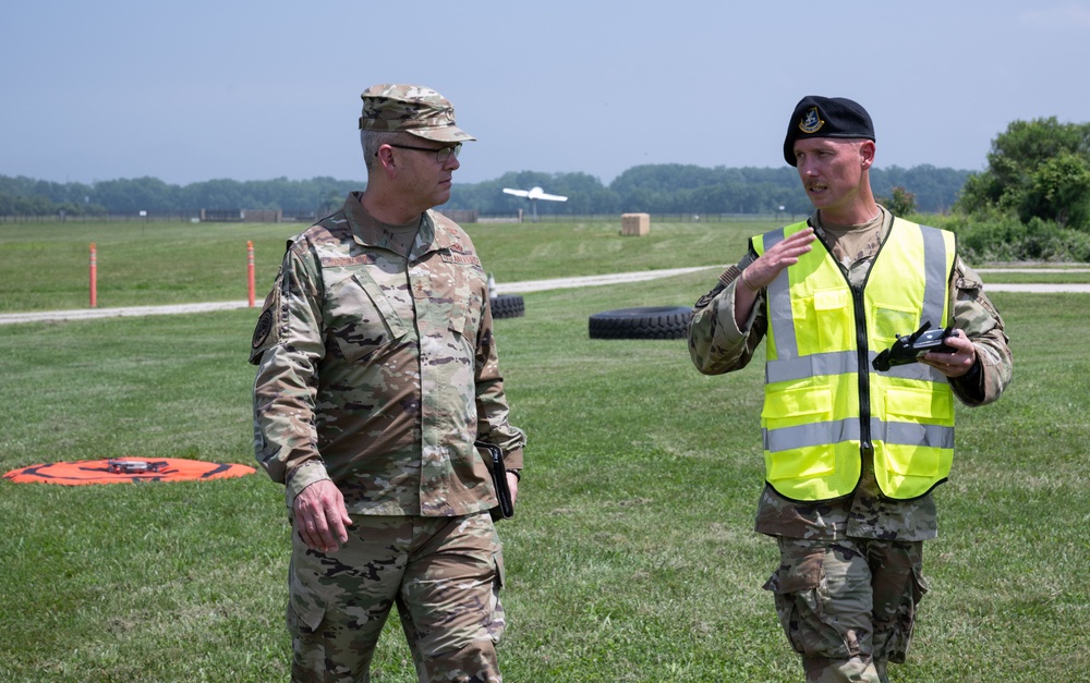 Brig. Gen. Babcock visits Team Dover