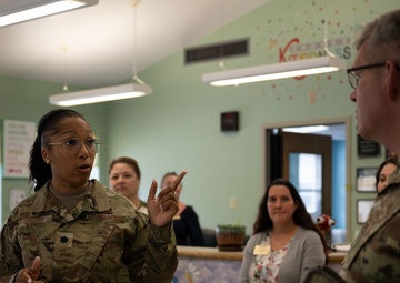Brig. Gen. Babcock visits Team Dover
