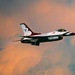 Thunderbirds Rehearse Over F.E. Warren