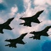 Thunderbirds Rehearse Over F.E. Warren