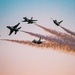Thunderbirds Rehearse Over F.E. Warren