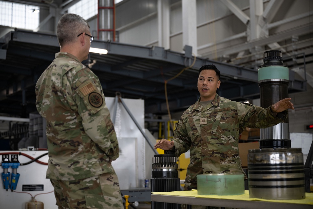 Brig. Gen. Babcock visits Team Dover