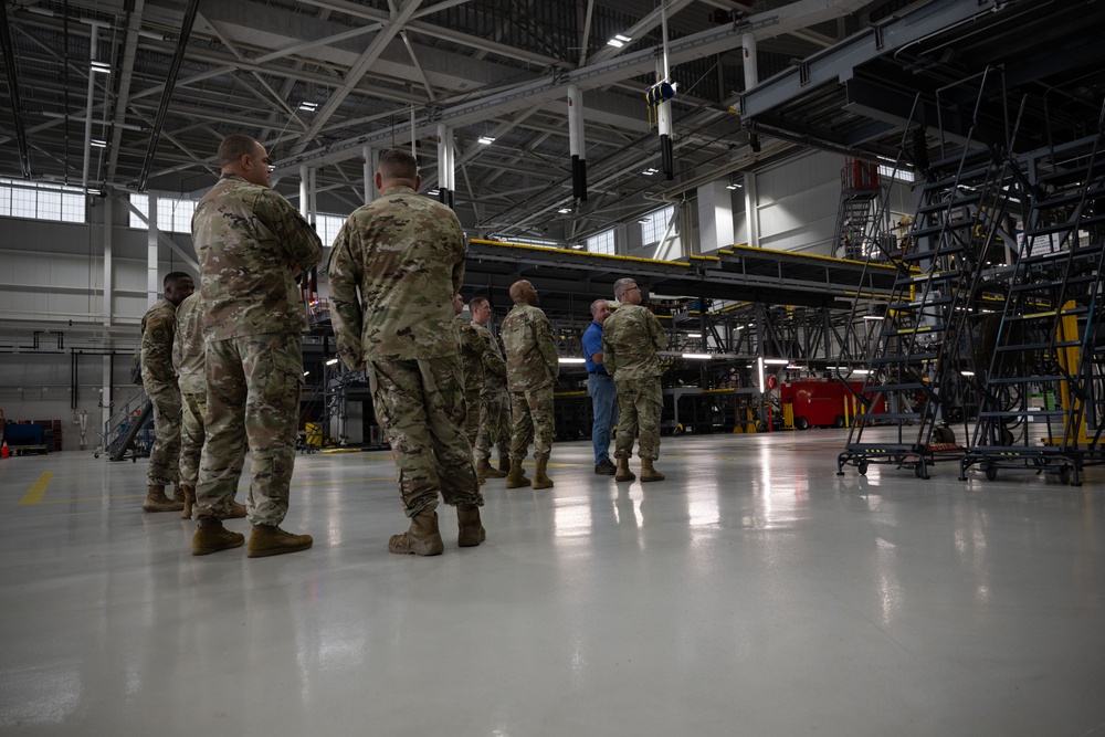 Brig. Gen. Babcock visits Team Dover