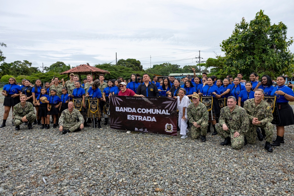 USFF Band Performs in Costa Rica for CP25