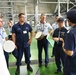 The Legend-Class U.S. Coast Guard Cutter Stratton (WMSL 752) crew tour Japan Coast Guard base during trilateral professional exchange