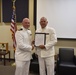Navy Band Southwest Senior Chief Justin Belka's retirement ceremony.