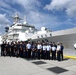 The Legend-Class U.S. Coast Guard Cutter Stratton (WMSL 752) crew tour Japan Coast Guard base during trilateral professional exchange