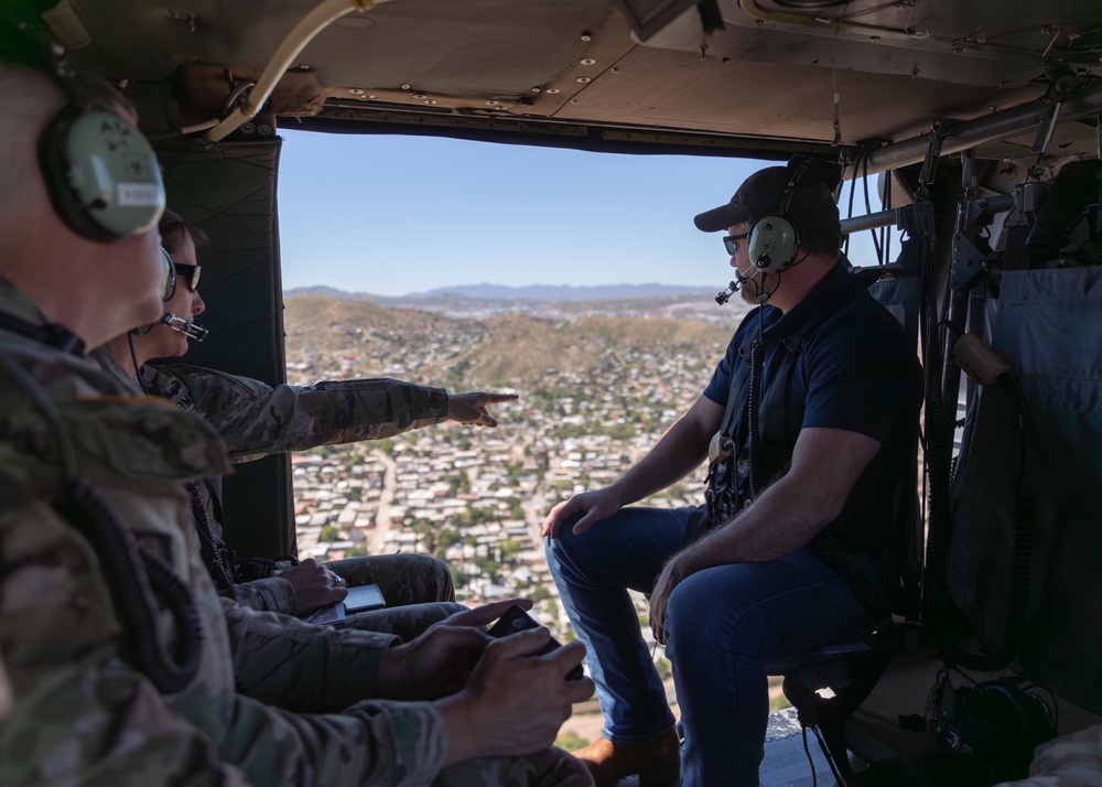 DASD Jonathan Owen visits Soldiers conducting detection and monitoring operations