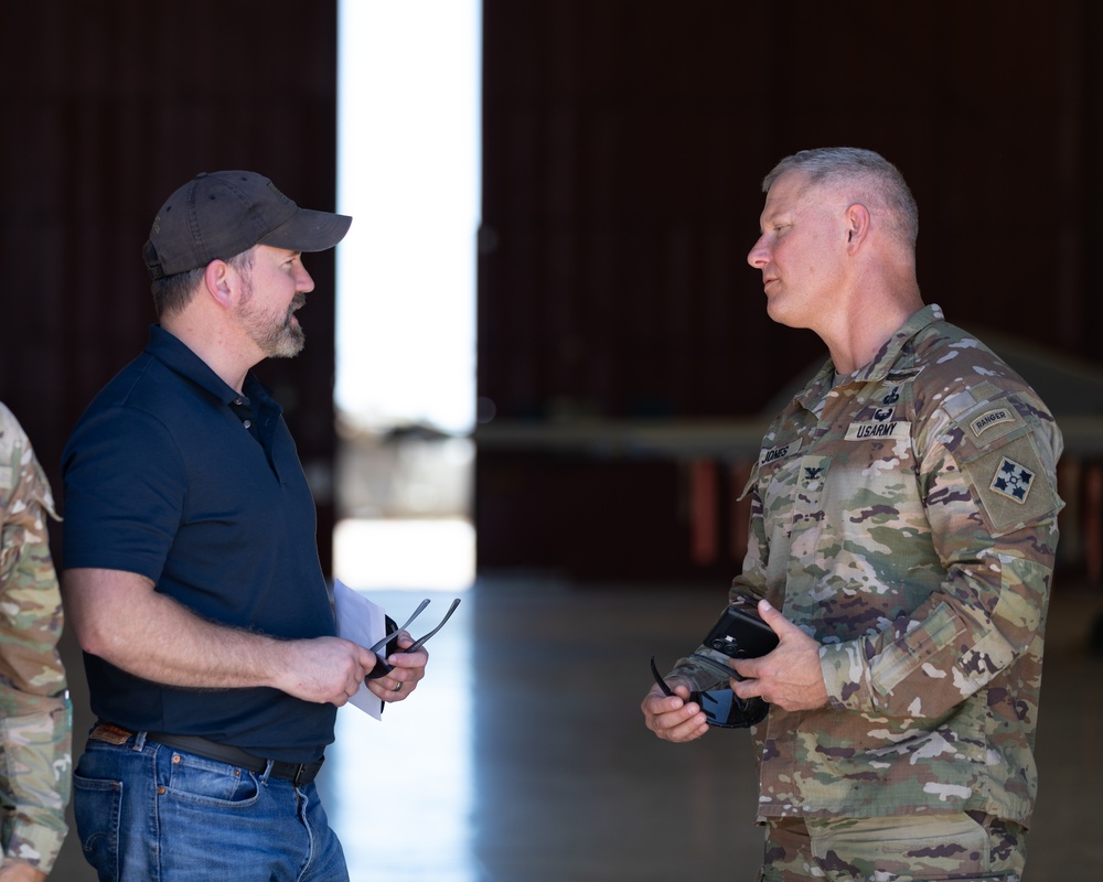 DASD Jonathan Owen visits Soldiers conducting detection and monitoring operations