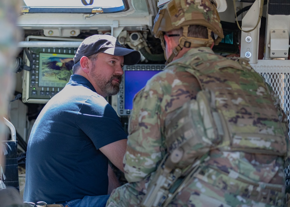 DASD Jonathan Owen visits Soldiers conducting detection and monitoring operations