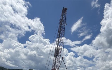 First spillway gate removed at Center Hill Dam for replacement