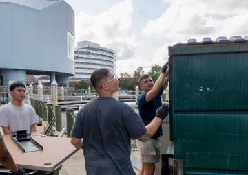 USS Bataan COMREL at the Nauticus
