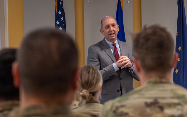 Top Department of Defense health official connects with frontline teams at JBER