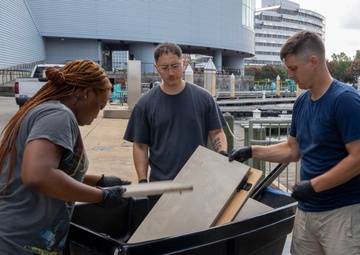 USS Bataan COMREL at the Nauticus