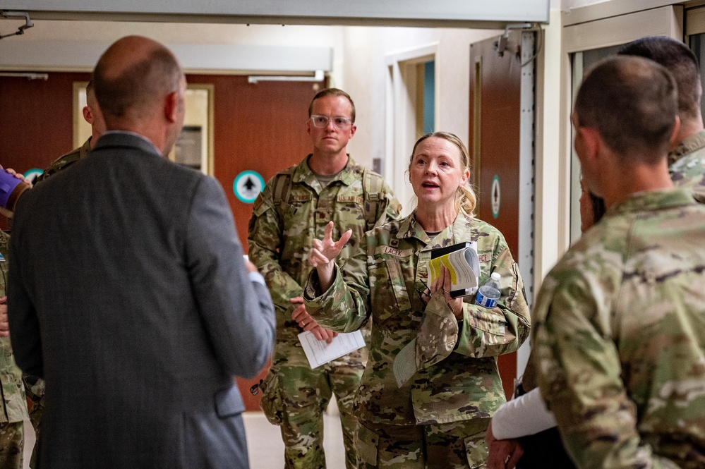 Top Department of Defense health official connects with frontline teams at JBER