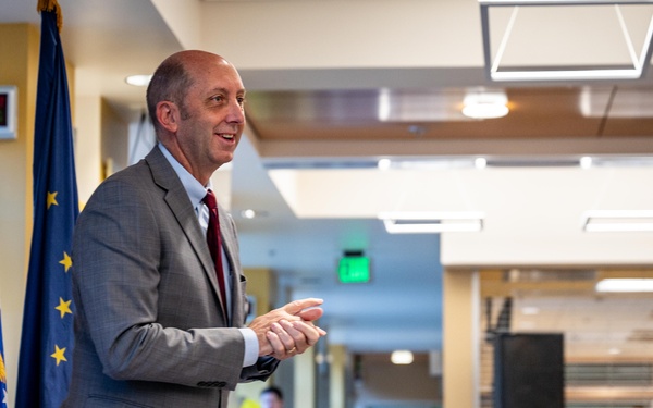 Top Department of Defense health official connects with frontline teams at JBER