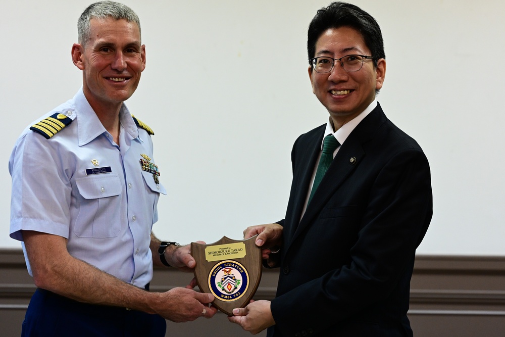 US, Philippine Coast Guards visit with Kagoshima government ahead of joint exercise