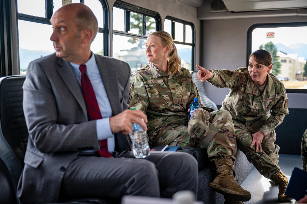 Top Department of Defense health official connects with frontline teams at JBER
