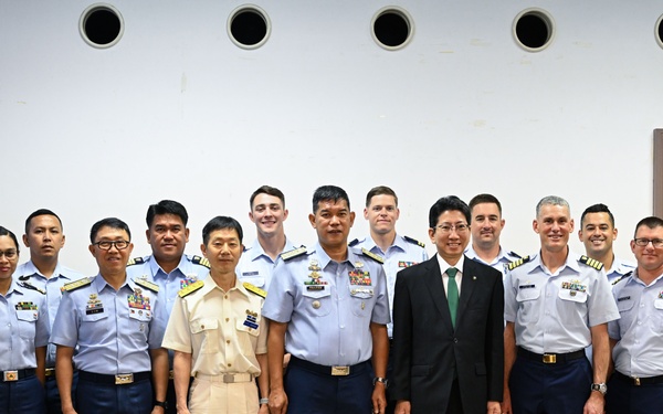 US, Philippine Coast Guards visit with Kagoshima government ahead of joint exercise